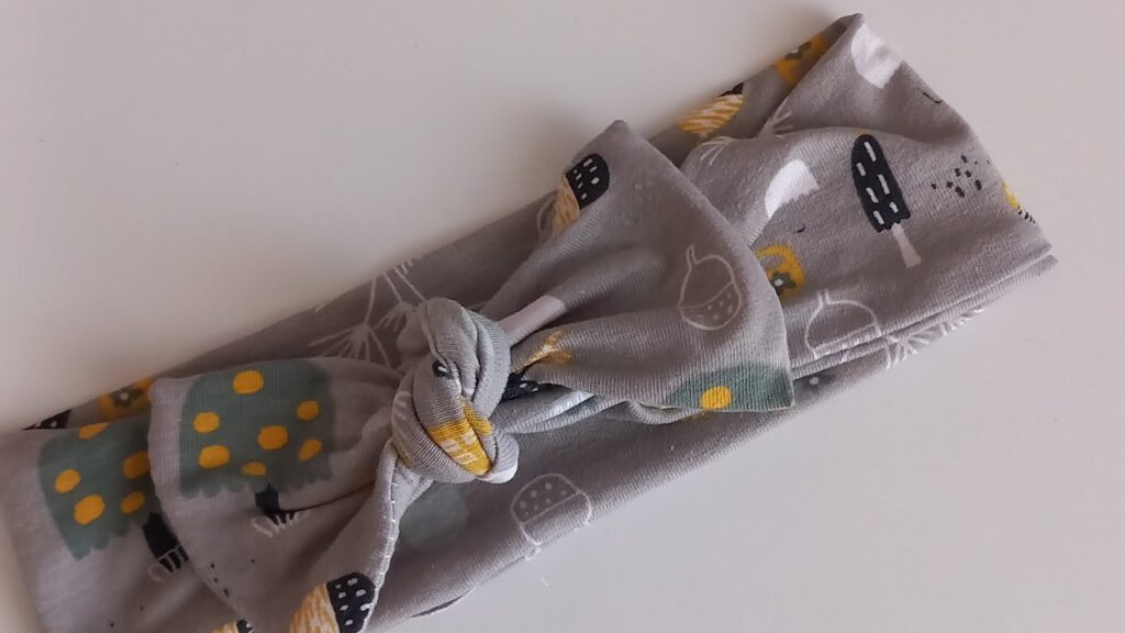 Easy Bow Head Band Turban for all size. Knot Headband DIY at Home